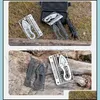 Other Home Garden 17 In 1 Portable Outdoor Mtifunction Tool Hunting Survival Cam Military Credit Card Knife Hook Fishing Gear Dr4555747