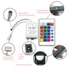 LED IR RGB Controler LEDs Luzes Controladores Dimmer Remoto DC12V para RGBS 3528 5050 Strip