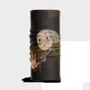 3D印刷の偽造油絵髪のスカーフレトロな顔スカーフ乗馬ハイキングネックゲイター楽しい魔法Kerchief屋外のカバーバンドナY1108