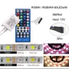 4 Kanały DC 12V - 24 V RGBW Controller Dimmer 40key 5PINS IR Pilot dla SMD 5050 RGBWW LED Light Light