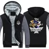 Vestes pour hommes Biker Mice From Mars Hoodies Veste Hommes Épais Polaire Chaud Zipper Manteau Sweat Homme Mode Surdimensionné Cool Vêtements Euro Siz