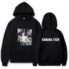 Banana Fish Hoodies Casual Design Harajuku Manches Longues Lâche Unisexe Vêtements Y0803