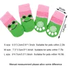 4 PCs/Los warme Katzenpupfhundbekleidung Schuhe weiche Haustiere Strick Socken Süßes Cartoon Anti -Schlupf -Skid -Socken kleine Hunde Atmungsfreie Haustierpfotenschutzprodukte JY0957