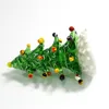 Dekorative Objekte Figuren Miniatur Murano Glas Weihnachtsbaum Home Tischplatte Dekoration Handwerk Ornamente Weihnachtsfestival Party Spielzeug Geschenke