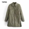 Toppies Woman Jacket Khaki Blouse Design Coat Spring Mujer Chaqueta Thin Parkas 210913