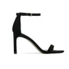 Noble Design Ladies High-Heeled Sandals 2021 Fashion Stiletto Stor storlek 34-41 Ett ord spänne bälte europeiska och amerikanska skor