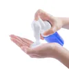 Distributeur de savon liquide Bouteilles de mousse de mousse de lavage de visage portable Bouteille moussante Fabricant de nettoyant pour le visage avec brosse propre en silicone