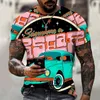 Men's T-Shirts Hip Hop Design Unique 3D Printing Art T-shirt Super Comfortable Round Neck Joint Humorous Funny Style 6XL