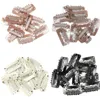 1.3 inch haarverlenging clips DIY hoofd accessoires pruik haren extensions clip 6 tanden 3.2cm zwart beige donker lichtbruin gratis schip 1000pcs