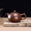 Çin Yixing Mor Kil Çay Potu El Yapımı Dahongpao Çamur Seti Xishi Çaydanlık Özel Hediyeler 120ml 210621