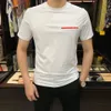 Moda Erkek Tasarımcı T Gömlek Yaz Yeni Mektup Baskılar Kısa Kollu En Kaliteli Çiftler Tees Polo Boyut M-5XL # 95