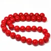 Other Factory Outlet Dark Red Baking Paint Loose Beads 4 6 8 10 12 14mm Charms Elegant Diy Beauty Gift Jewelry Making 15inch B1624 Rita22