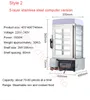 Commercial Electric Steam Bun Machine stainless steel Steamed Bun Cabinet 5 Layer Food Warmer Cabinet