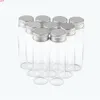 30 * 100 * 21mm 50 ml bouteilles en verre couvercle en aluminium parfum liquide conteneur vide transparent cadeau souhaitant pots 24pcslothigh qté