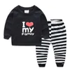 Set pigiama natalizio per ragazzi Conjuntos De Menino Pijama Infantil Santa Pjs Gecelik Koszula Nocna Pigiama Set pigiama per bambini 211018