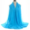 Kvadratisk Instant Shawl Whole Malaysian High Quality Long Hijabs Plain Chiffon Scarf Hijab Muslim Scarv Supplier Tudung