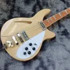 Upgrade Rick Model 4005 Electric Bass Guitar Natural Wood 21 FRET DWA TOaster Ric Pickups2605016