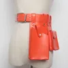 New Travel Women Waist Bag Leather Female Belt Fashion Chest Fanny Pack Waist Belt Bag Pouch Phone Bags Straps Belt Accessory Q0625