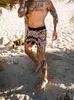 2022 New Mens Quick-dry Swim Shorts Summer Fashion Beach Trunks Print Shorts TOP G220223