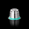 3 Capsule 1 Tamper Nespresso Stainless Steel Refillable Reusable Coffee Pod For Machine 211008