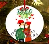 100 Stück Weihnachtsdekorationen, Sublimation, DIY, weiß, blanko, Aluminium, kreisförmig, festliche Ornamente