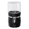 Cool Mini Noir Fumer Portable Électrique Herbe Sèche Tabac Grind Spice Miller Grinder Lame De Coupe Crusher Broyage Haché Facile Cigarette Outil DHL Gratuit