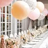Décoration de fête 1Pc 36 Pouces Jumbo Pastel Ballons Ronds Grand Hélium Macaron Ballon De Mariage Anniversaire Arche Décor Ballons Gonflables Boules