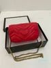 Crossbody Projektant Torebka Felice Pochette Projektanci Torby Torba Na Ramię Mini Chain V Wzór Kobiety Luxurys Cross Body 2021 Hurtownie JJ41