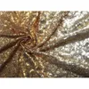 Double Gradient Golden Sequins High-End Материал Дизайнер DIY Скатерть Свадебные Занавесы Фон Ткани 90x130