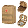 Custodia Medical Camping Tactical Molle First Aid Kit Esercito Caccia all'aperto Camping Emergency Survival Tool Pack Military Medical Borsa EDC