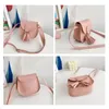 Mode princesse accessoires sac à bandoulière en cuir PU filles enfants Mini sacs à main mignon bébé enfants gland porte-monnaie sac de messager