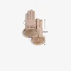 Fünf Finger Handschuhe Mode Pelz Frauen Winter Kaschmir Touchscreen Niedliche Pelzige Warme Handschuhe Weibliche Vollfinger Wolle Fäustlinge239f