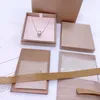 Designer Jewelry Necklaces Rose Gold Silver Stainless Steel Luxury Simple Pattern Buckle Love necklaceWomen Mens Bracelets Brand Cart1108310