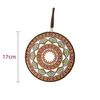 Marokkaanse keramische kurk mat dubbele laag aardewerk en porselein onderzetters koffiemok Plaats matten met kurken basis
