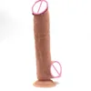 Seksspeeltje Massager Massage Grote lange realistische dildo Zuignap Zorgvuldig werk Speeltjes voor vrouwen Anale plug inbrengen Volwassen speelgoed PVC Goed Zacht Penis I1IE