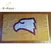 NCAA Winthrop Eagles flaga USA Sports 3 * 5ft (90 cm * 150 cm) Poliester Transparent Decoration Latający Dom Ogród świąteczny prezenty