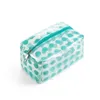 Pc Clear Dot Cosmetic Bag PVC Waterproof Makeup Female Beauty Case Travel Portable Toiletry Washing Neceser Bags & Cases