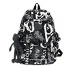 Borse da scuola Moda Ragazza Ragazzo Zaino Borsa per notebook Nylon Cool Student College Travel