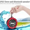 Bluetooth Wireless Speakers Waterproof Shower C6 Speaker 5W Strong Deiver Long Battery Life With Mic and Removable Suction Cup