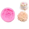 50 stks 3D grote bloemen rozen zeep schimmel chocolade cake decorating tools diy bakken fondant siliconen mal