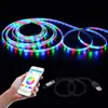 DC 5 V USB Wifi Bluetooth LED Controller RGB LED pilota USB Android IOS dla 5630 5050 3528 2835 LED Strip TV Podświetlenie kolorowe