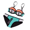 push up bikini ensemble pour femmes sexy maillot de bain maillots de bain maillot de bain biquini nager Or Argent