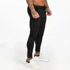 Autumn Winter Mens Chinos Slim Fit Black Chinos Trousers for Stretchy Pants Thick Casual Ankle Tight Fit Street zm385