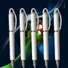 Gepersonaliseerde Ballpoint Pen Sublimation Lege Pennen Plastic Pers Type Automatisch Potlood Kerstcadeau voor studenten