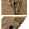 Multi-Pocket Casual Spodnie Mężczyźni Wojskowych Joggers Tactical Spodnie Cargo Spodnie męskie Piesze Wycieczki Dekoracje Dekoracje Męskie Hip Hop Dolne 211112