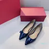 Designer- Fashion Womens Ballet Scarpe Teli alti di lusso Sandali a piattaforma rotonda stivali da scarpe da scarpe in pelle piatta