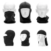 Headgears ao ar livre esportes máscara de pescoço esqui snowboard capacete à prova de vento Polícia equitação Headgear máscara de motocicleta 17 cores