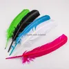 Party Decoration Diy Feather Necklace Earring Hair Hat Decor Bdenet Yiwu Color Feathers Fire Chicken Dyed Nest Hood Do Pen Special Ma jllvAZ