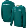 F1 T-shirt 2022 nuova tuta da corsa verde a maniche corte POLO personalizzata squadra suit233z