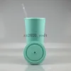 Bicchiere in plastica opaca da 20 bicchieri da 16 once in acrilico opaco con coperchi, cannucce trasparenti, tazza da caffè a doppia parete, tazza riutilizzabile